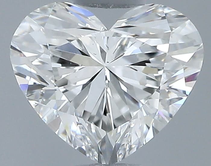 0.51 ct Heart, F VS2
