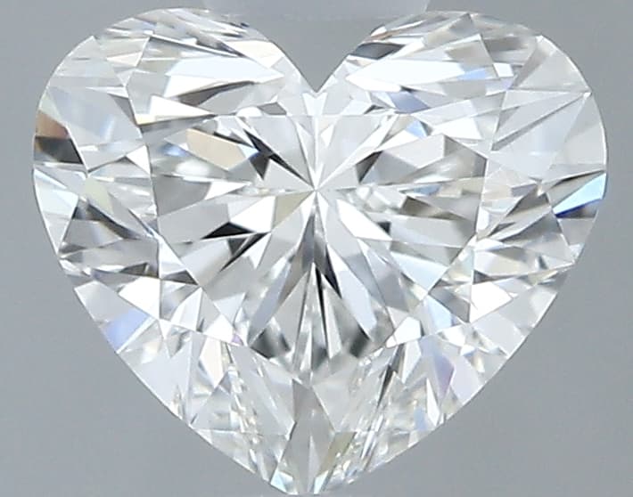 0.7 ct Heart, H VS1