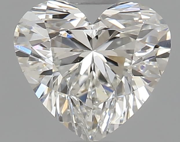 0.7 ct Heart, H VS2
