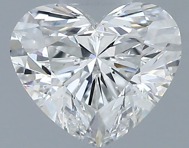 0.53 ct Heart, F VS2