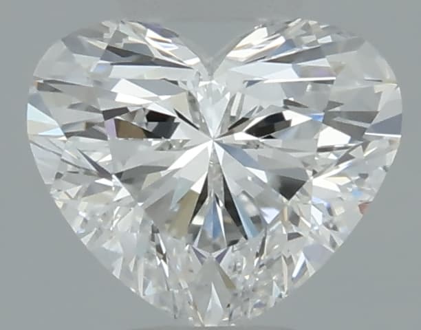 0.52 ct Heart, F VS2