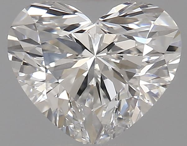 0.51 ct Heart, F VS2