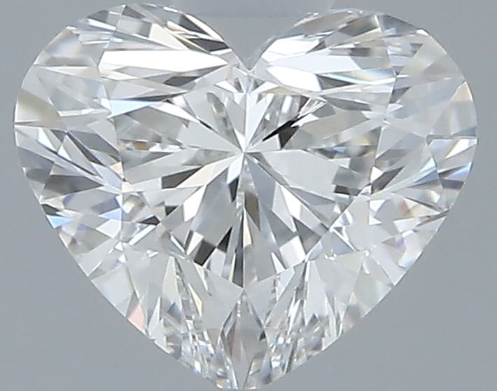 0.58 ct Heart, F VS1