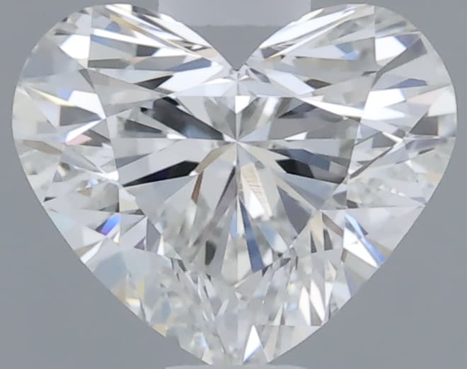 0.58 ct Heart, H VS1
