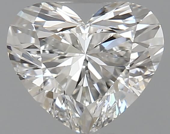 0.72 ct Heart, G VS1