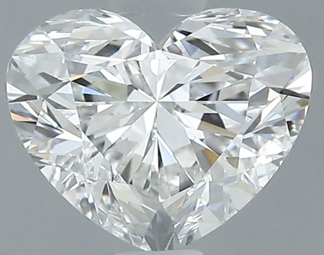 1 ct Heart, F VS1
