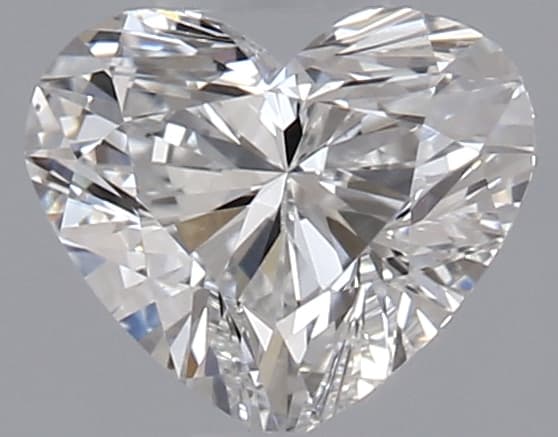 0.51 ct Heart, F VS2