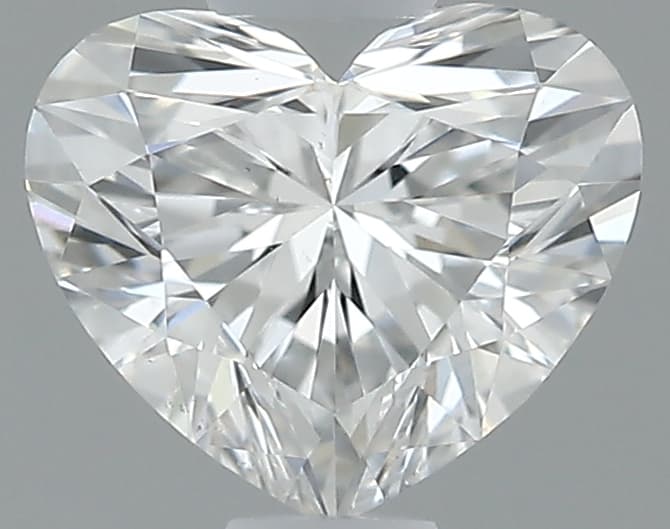 0.52 ct Heart, F VS2