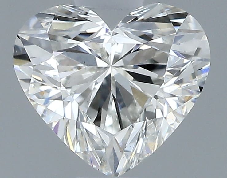 0.7 ct Heart, H VS2