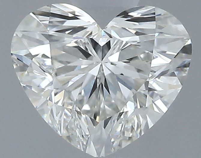 0.7 ct Heart, H VS1