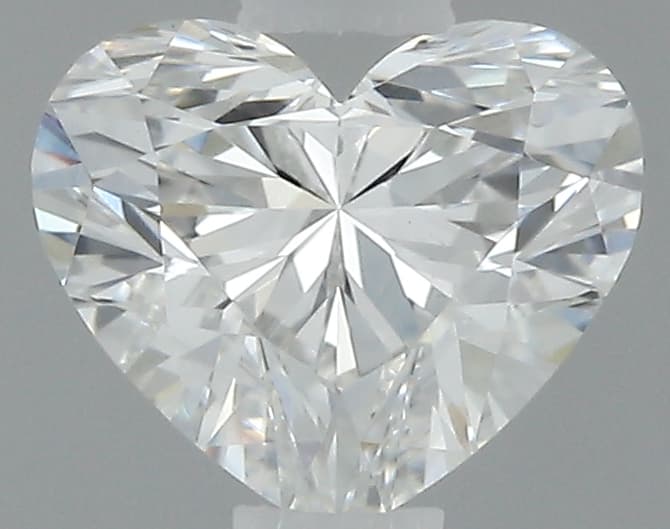0.52 ct Heart, F VS2