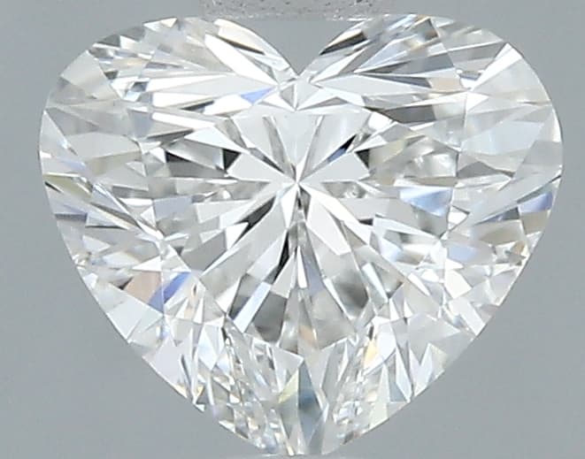 0.71 ct Heart, F VS2