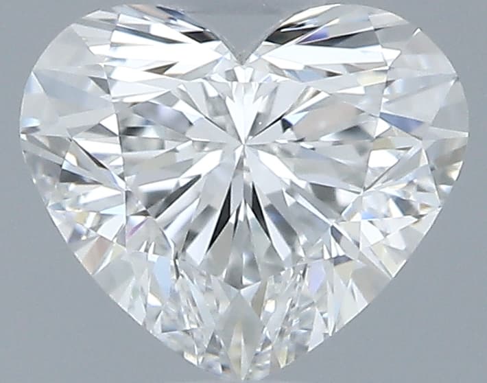 0.58 ct Heart, F VS2