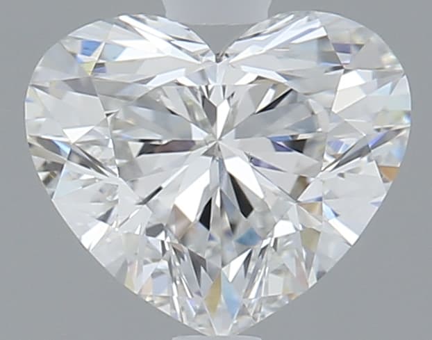 1 ct Heart, F VS2