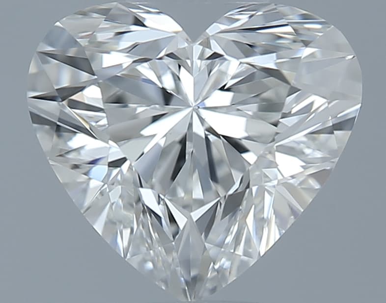 1 ct Heart, G VS2