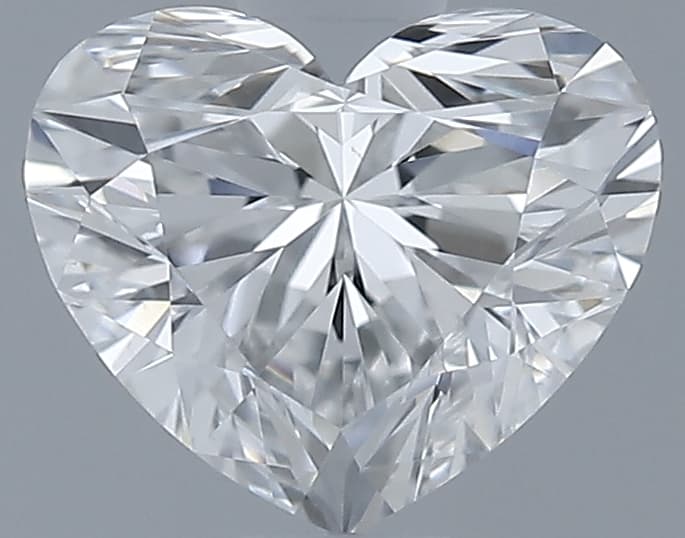0.71 ct Heart, F VS1