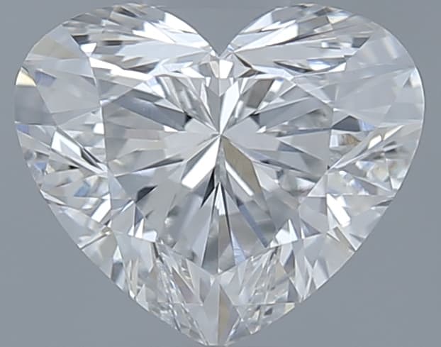1.01 ct Heart, F VS2