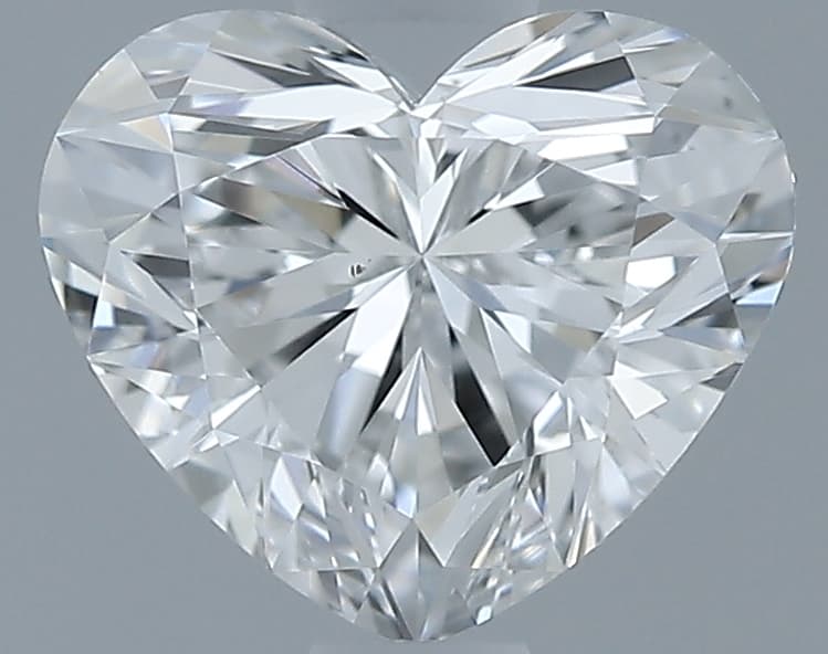 0.75 ct Heart, F VS2