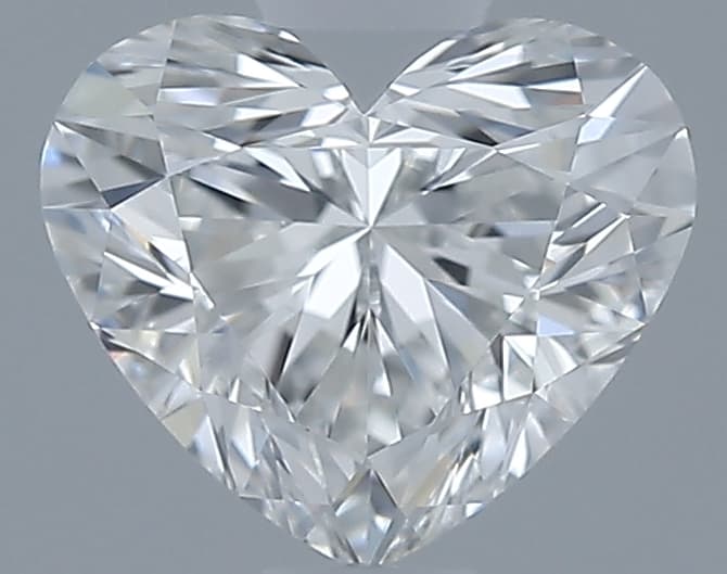 0.71 ct Heart, F VS1