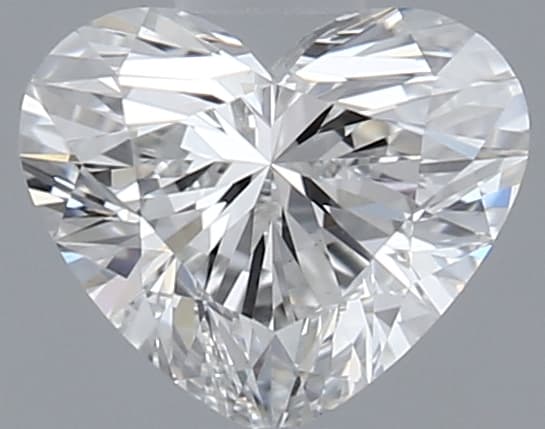 0.55 ct Heart, F VS1