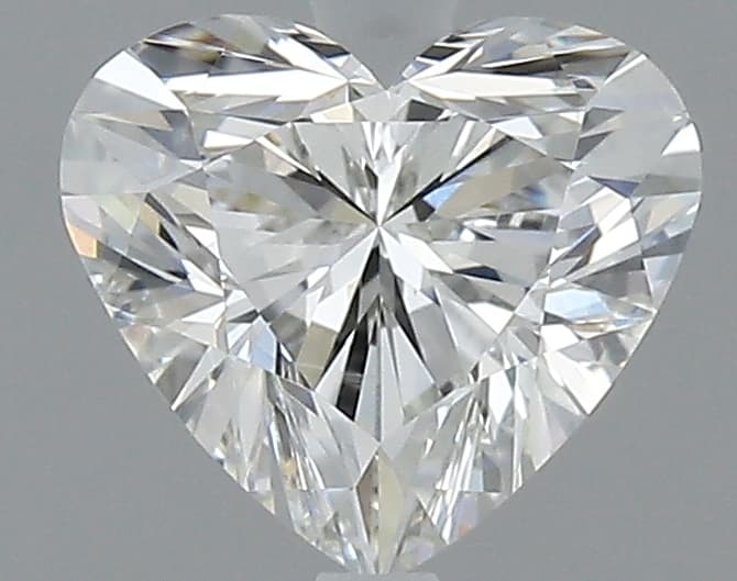 0.71 ct Heart, H VS1