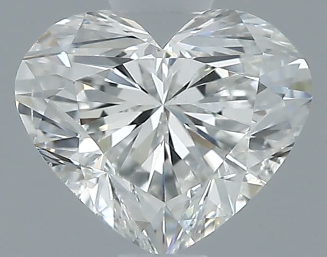 1 ct Heart, H VS2