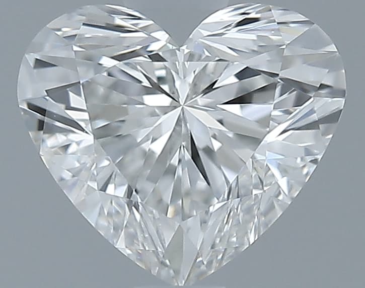 0.73 ct Heart, F VS1