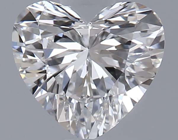 0.57 ct Heart, F VS1