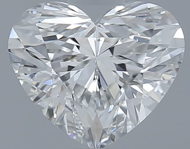 1.01 ct Heart, F VS2