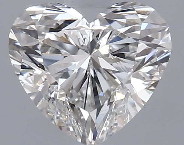 1 ct Heart, H VS2