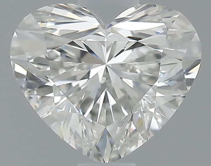 0.71 ct Heart, H VS1
