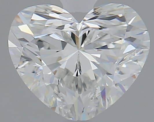 0.7 ct Heart, G VS2