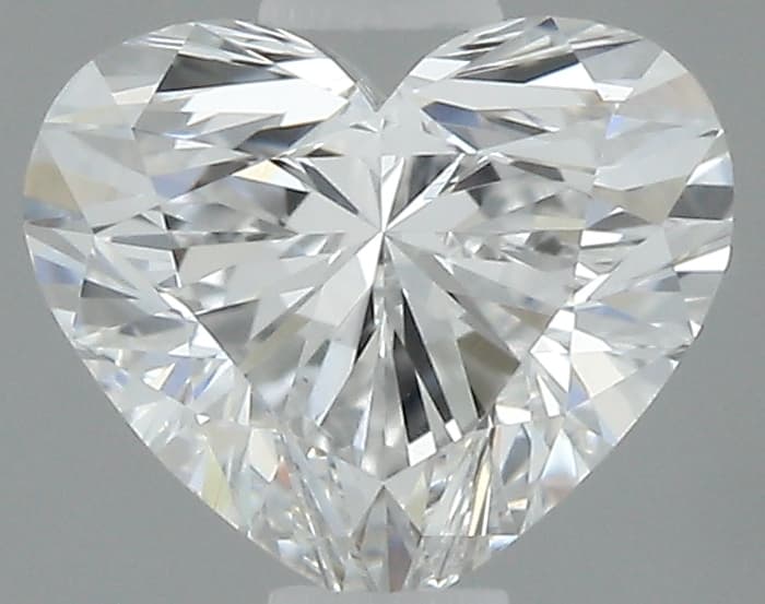 0.54 ct Heart, F VS2