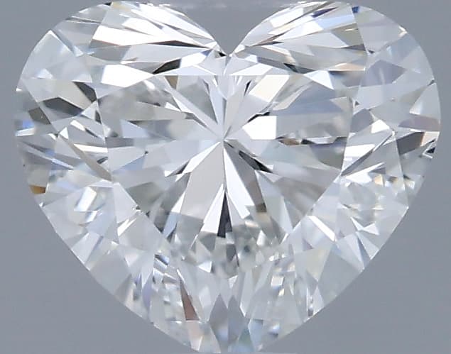 0.72 ct Heart, F VS1