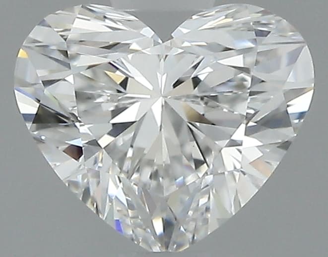 1.02 ct Heart, F VS1