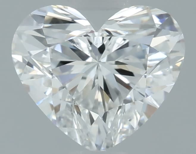 0.55 ct Heart, F VS2