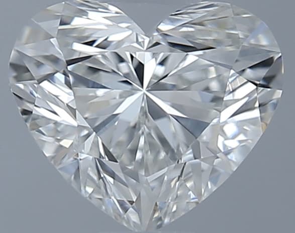 0.71 ct Heart, H VS1