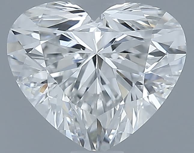 0.78 ct Heart, F VS1