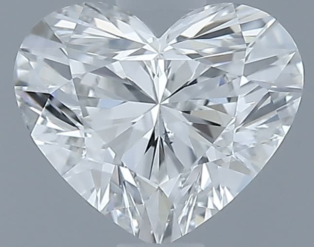 0.7 ct Heart, G VS2
