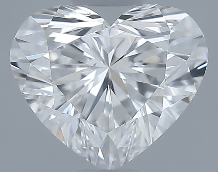0.71 ct Heart, F VS2