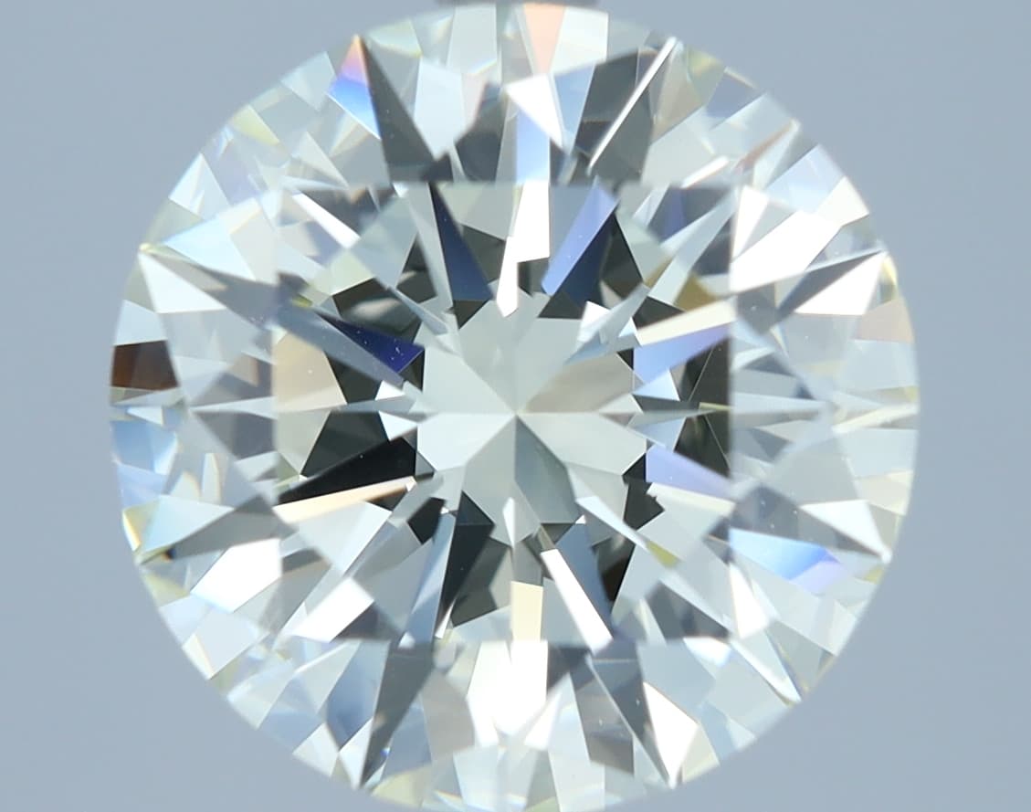 3.01 ct Round, L VVS2