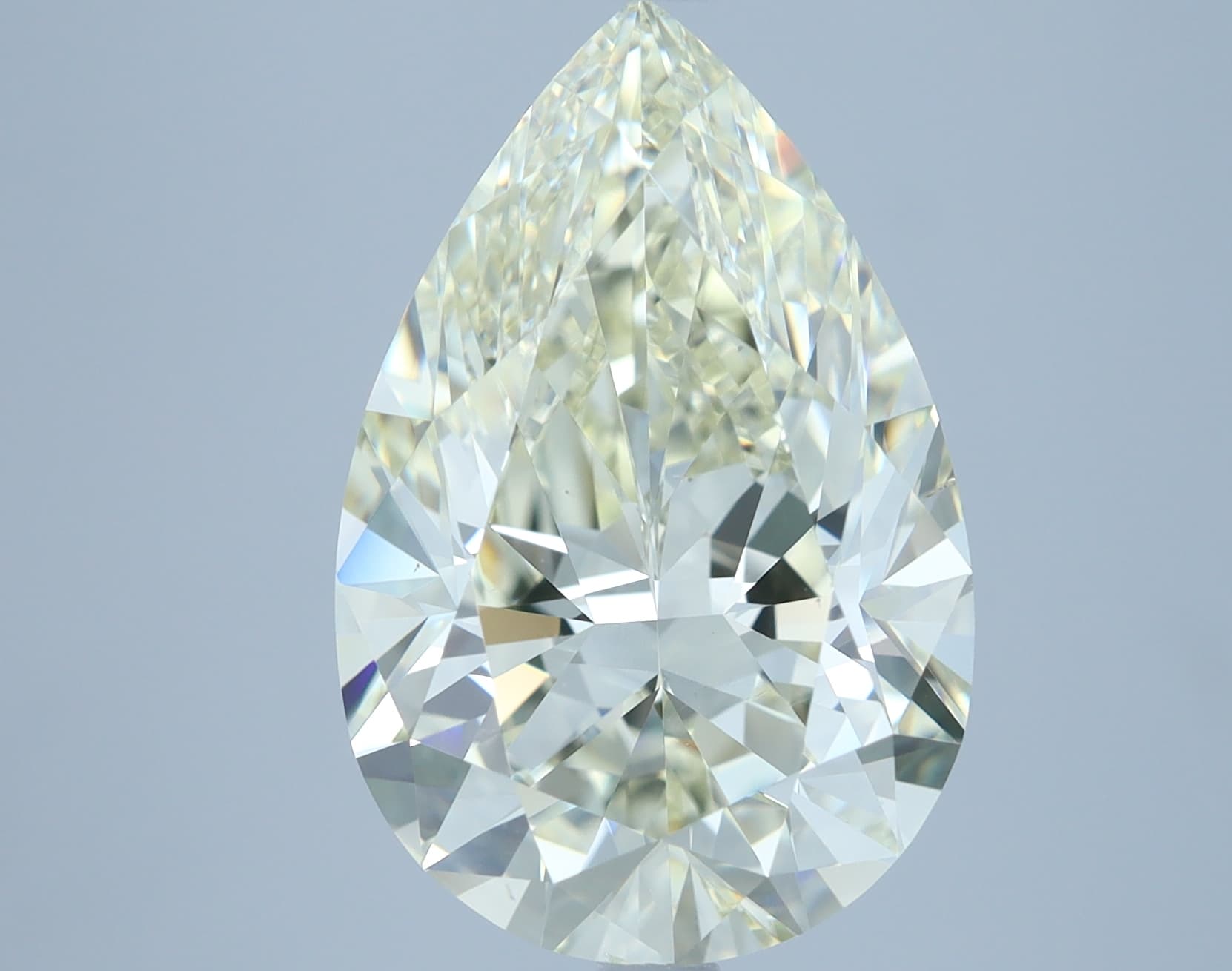 5.02 ct Pear, L VS2