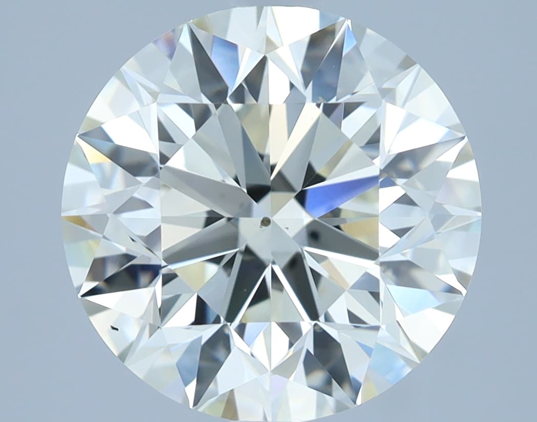3.03 ct Round, L VS2