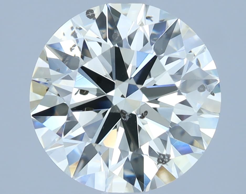 2.11 ct Round, H SI2
