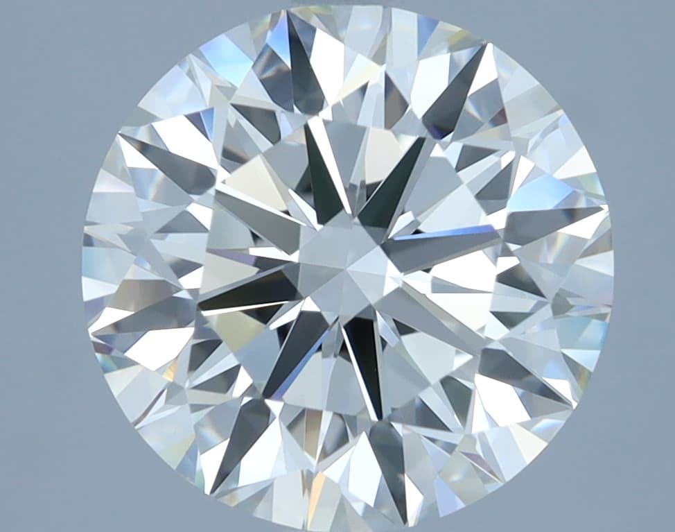 2.46 ct Round, I VVS2