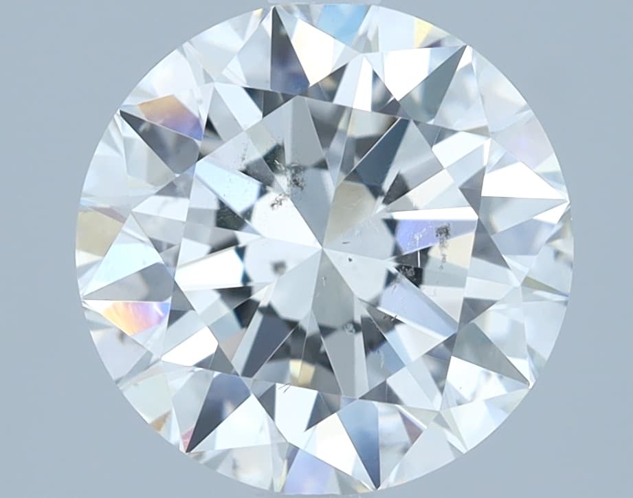 2.03 ct Round, H SI2
