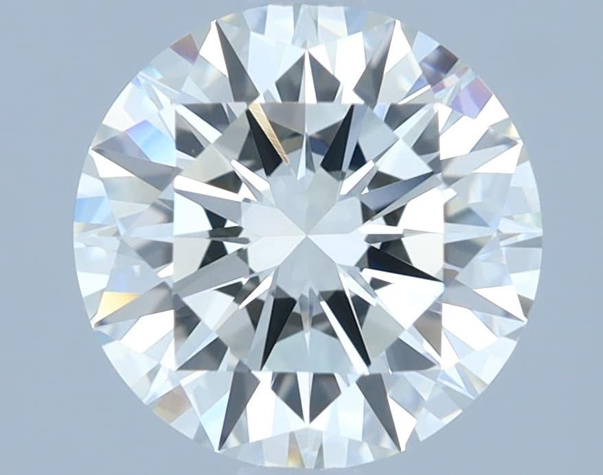 1.66 ct Round, J VVS1