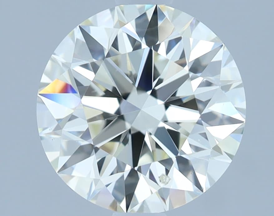 1.68 ct Round, L SI2