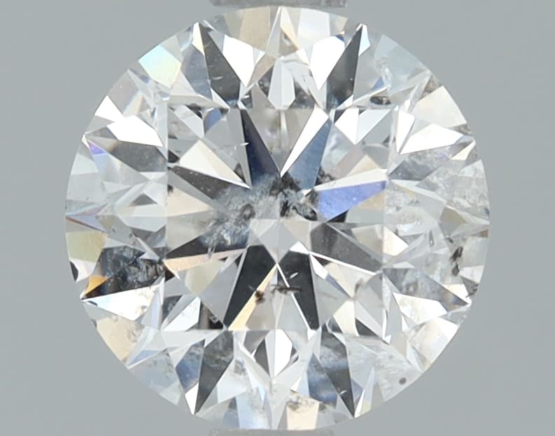 1 ct Round, D I2