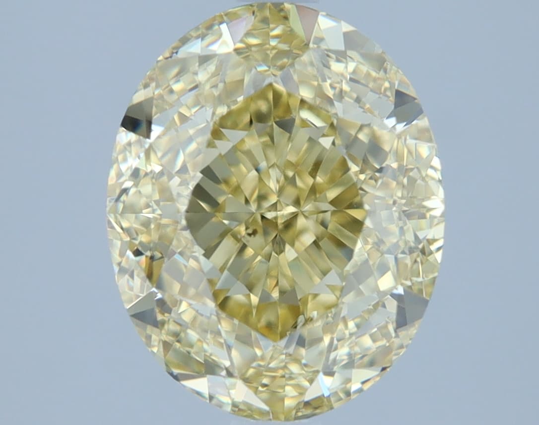 3.54 ct Oval, Fancy Brownish Yellow SI1